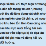 Cho phép xả bùn xuống biển Vĩnh Tân: Những thắc mắc chờ giải đáp