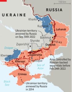 Cuộc phản công của Ukraine đang đến gần