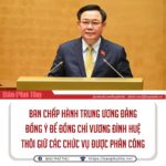 Đồng ý để ông Vương Đình Huệ thôi Ủy viên Bộ Chính trị, Chủ tịch Quốc hội