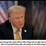 Ông Trump muốn dùng sắc lệnh để bỏ Hiến Pháp