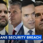 Nhà báo Atlantic cho biết, các quan chức của Trump đã đưa ông vào nhóm trò chuyện về kế hoạch chiến tranh