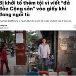 Khởi tố vì “Đả Đảo Cộng Sản”: Hài hước!