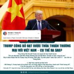 Thỏa thuận thương mại Mỹ-Việt có nguy cơ bị Trung Quốc trả đũa
