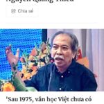 Đôi điều chia sẻ với nhà thơ Nguyễn Quang Thiều