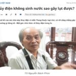 Thủy điện vô can: Ngụy biện và bất nhân