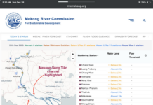Sông Hậu biến mất trên Bàn cờ Mekong