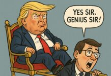 Nịnh bợ thời Trump