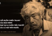 Thảo luận về tiểu thuyết “Thân phận của tình yêu” tại Toà soạn báo “Văn nghệ” 24/8/1991 (Kỳ 2)