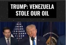 Chuyện như đùa: Trump nói Venezuela ‘ăn trộm’ dầu của Mỹ!