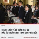 Nói lại câu chuyện áo, quần và vị thế của luật sư