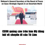 Ai trả tiền để báo Mỹ “khen” Việt Nam nhân dịp TBT Tô Lâm đến Mỹ?