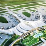 Từ Long Thành, nhìn sang đường sắt cao tốc Bắc – Nam