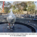 Đài tưởng niệm nạn nhân Covid ở TP.HCM: Biểu trưng giọt nước… và những câu hỏi bỏ ngỏ