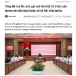 Đi tìm mô hình XHCN cho các phường, xã Việt Nam (Bài 1)