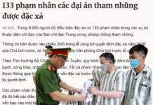 133 tù nhân tham nhũng được ân xá: Cú bẻ lái ngoạn mục của công lý thượng tầng