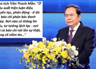 Từ phát biểu của ông Trần Thanh Mẫn: Vai trò thật sự của báo chí Việt Nam