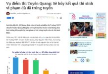 Hủy kết quả là xử lý người vi phạm, còn người bị hại thì sao?