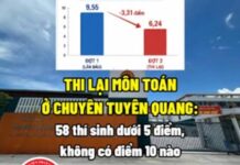 Thi lại một kỳ thi, nhưng chưa thể thi lại niềm tin