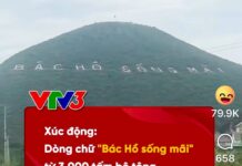 “Bác Hồ sống mãi” — nhưng con người thì không thể sống mãi