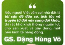 Để dành nhà đất cho con cháu có gì sai?