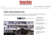 Bình luận của ĐSQ Ukraine tại Việt Nam về bài viết “Cánh cửa hòa bình hé mở” của Báo Nhân Dân