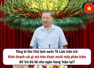 “Kinh doanh cái gì mà trên được mười mấy phần trăm để trả đủ lãi cho ngân hàng?”