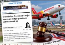 “Anh hùng lao động” VietJet bị phong tỏa tài sản trên toàn cầu!