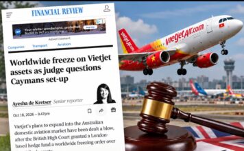 “Anh hùng lao động” VietJet bị phong tỏa tài sản trên toàn cầu!